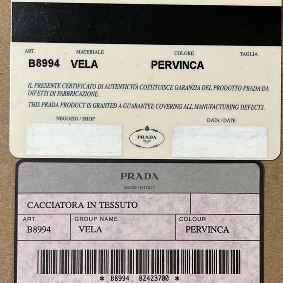 Prada blue nylon triangle logo vela crossbody bag - Picture 10 of 15